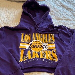 NBA Los Angeles Lakers Purple & Gold Hooded Pullover